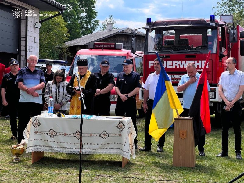 У Вигодській громаді відкрили добровільну пожежну команду