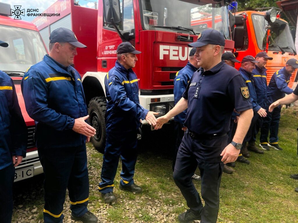 У Калуській громаді відкрили місцеву пожежну команду