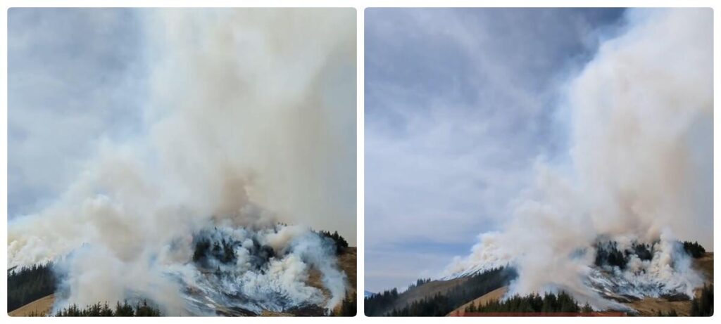 У високогір'ї Карпат спалахнула масштабна пожежа, - ЗМІ