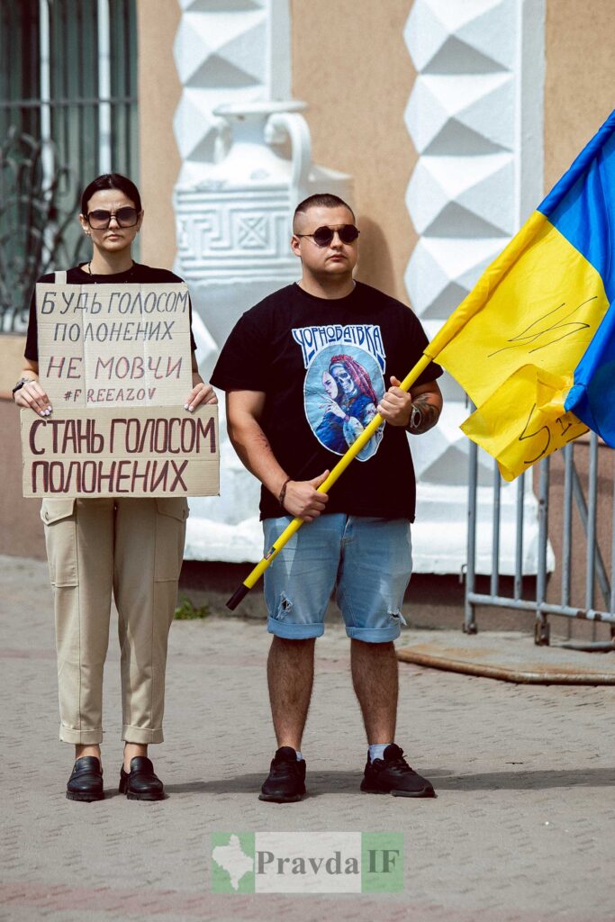 У Франківську відбулася акція на підтримку військовополонених захисників України ФОТОРЕПОРТАЖ