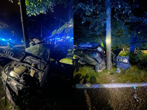 Тікали від поліції: у Польщі розбилися двоє українських підлітків. ФОТО