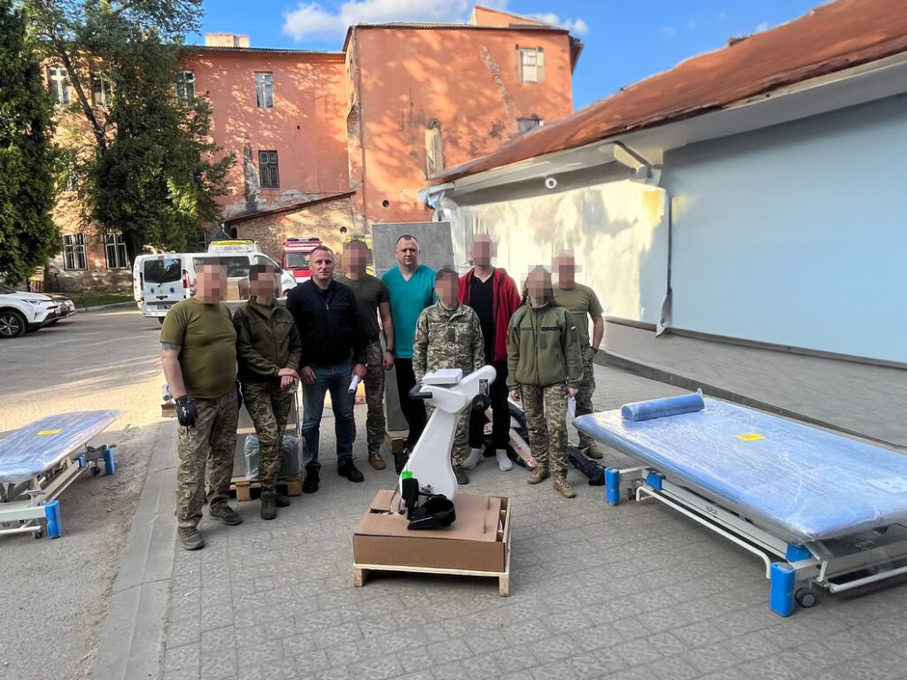 сучасне обладнання для реабілітації воїнів,Партнери з Польщі,відновлення після травм