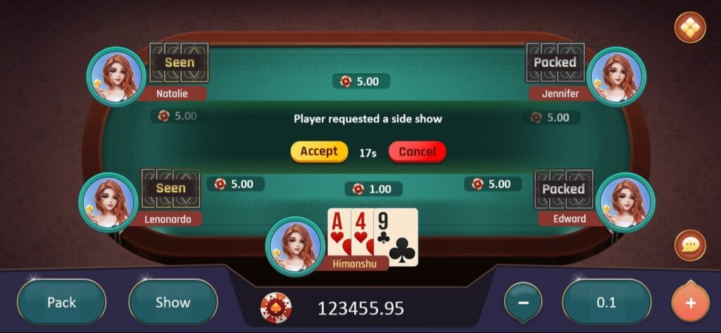 Грати онлайн в Teen Patti: Гра чемпіонів