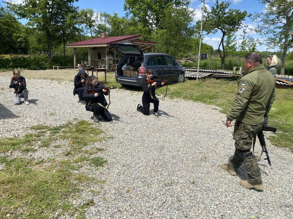 На Коломийщині провели літній вишкіл для школярів