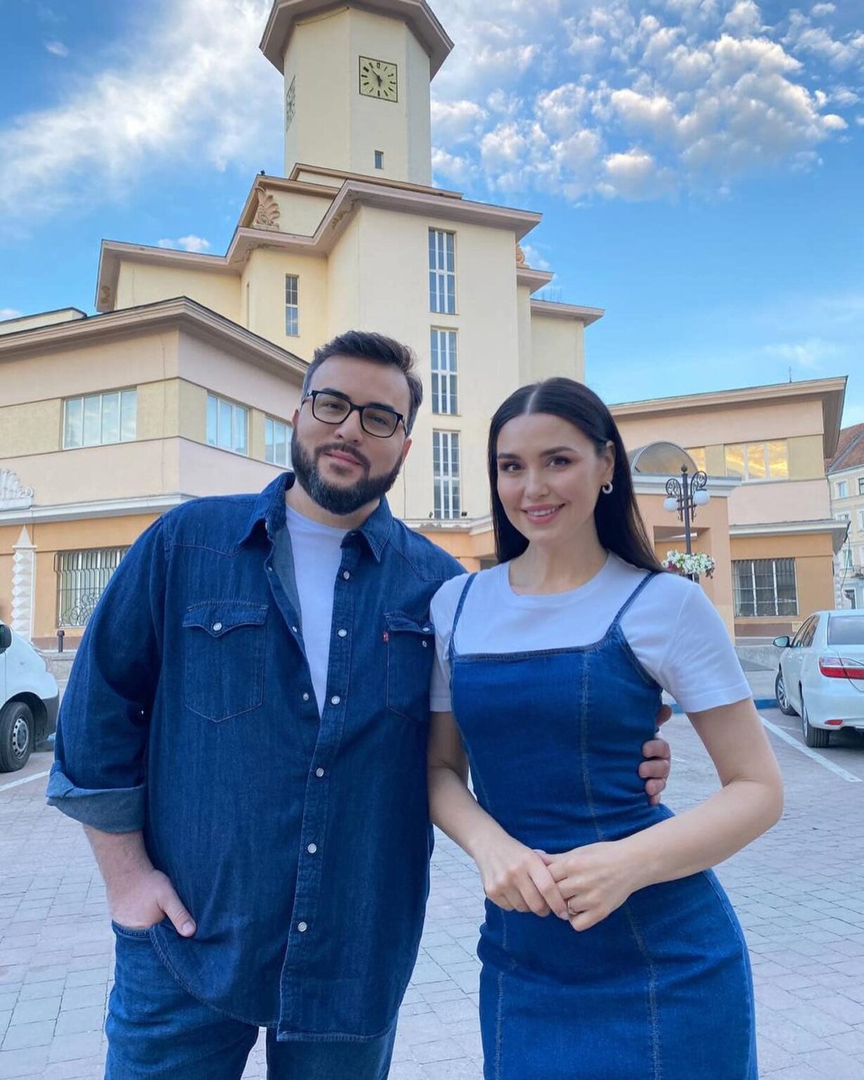 Зіркові ведучі Сніданку з 1+1 Руслан Сенічкін та Людмила Барбір відвідали Івано-Франківськ