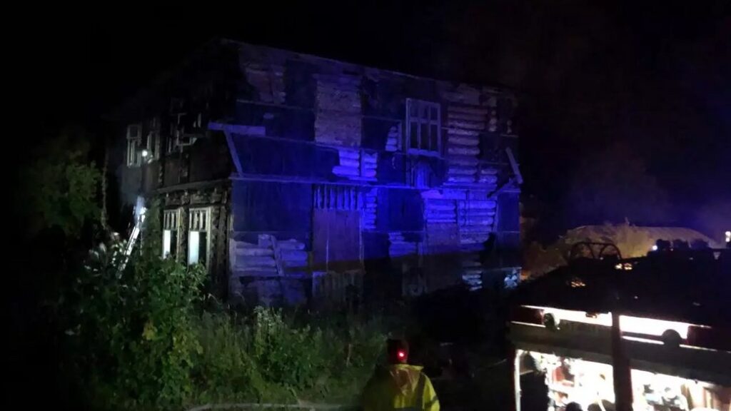 горіло приміщення колишньої школи,На Косівщині