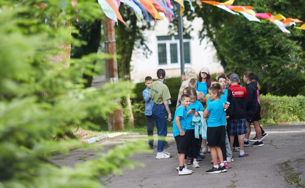 Після вимушеної перерви табір «Лімниця» знову приймає дітей