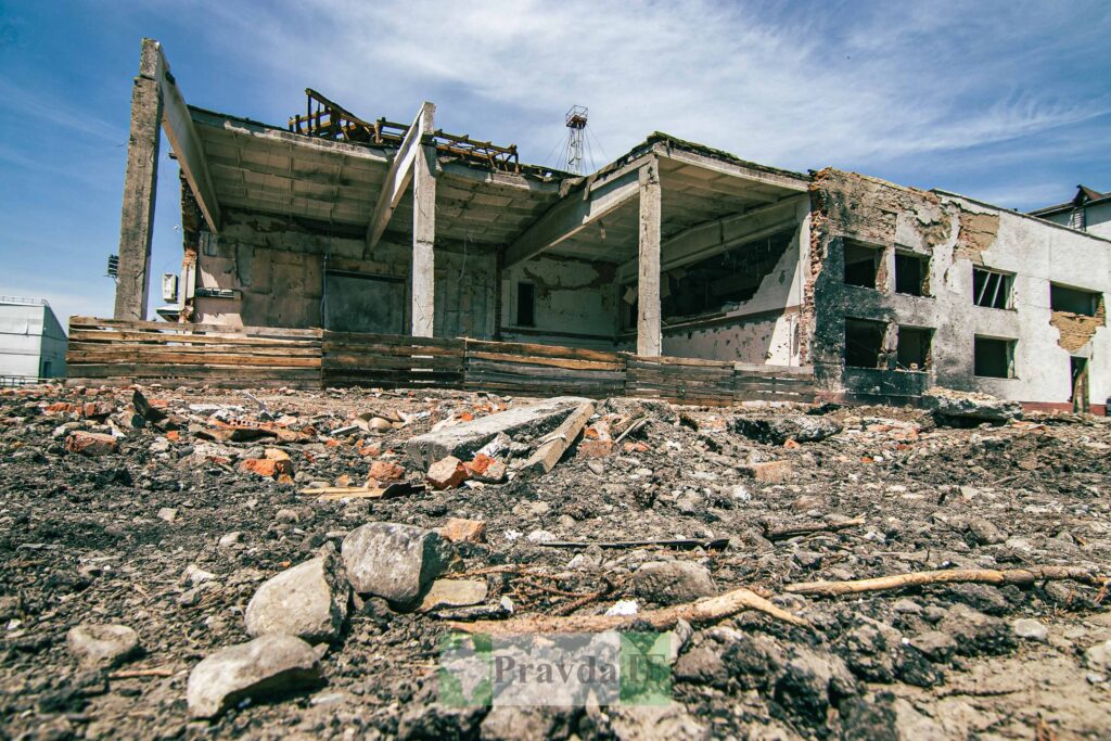 масштаби руйнування корпусів,у ІФТУНГ повідомили масштаби руйнування,правило двох стін,Ігор Чудик