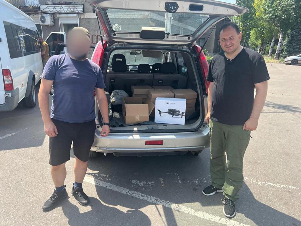 здійснив чергову поїздку з допомогою на фронт,Руслан Марцінків,Андрій Грималюк,мавіки та РЕБи,109 окремий гірсько-штурмовий батальйон 10 ОГШБр «Едельвейс»