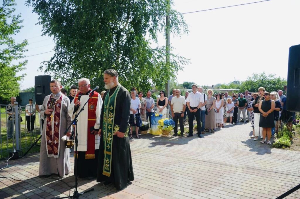 У Калуші відкрили меморіальну дошку військовому Олександру Переведенцеву