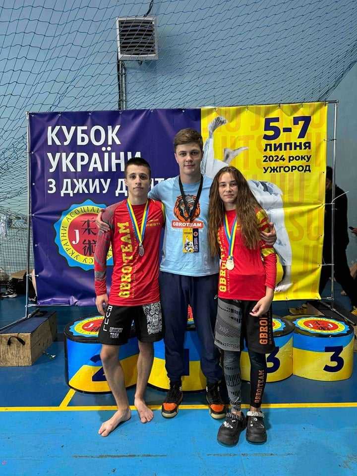 Прикарпатці вибороли 32 медалі на Кубку України з джиу-джитсу