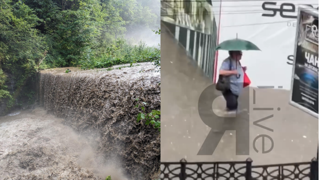 Потужна злива залишила Яремче без водопостачання