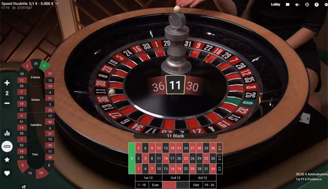 Speed ​​​​Roulette: дізнайтеся різницю між цим колесом онлайн-рулетки