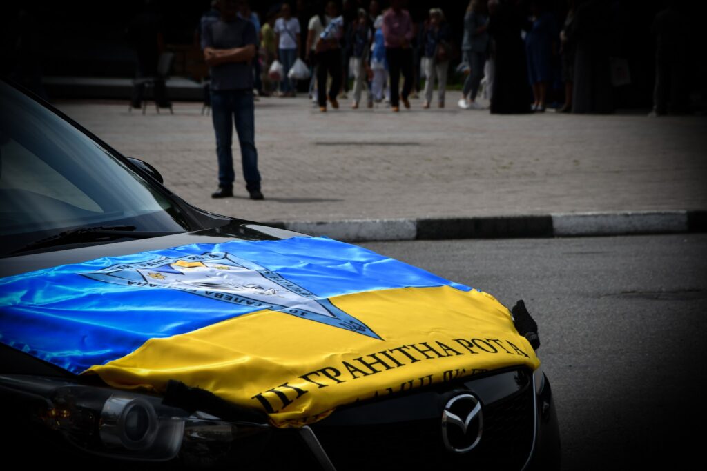 Рогатинська громада зустріла "на щиті" тіло загиблого захисника Михайла Кушніра