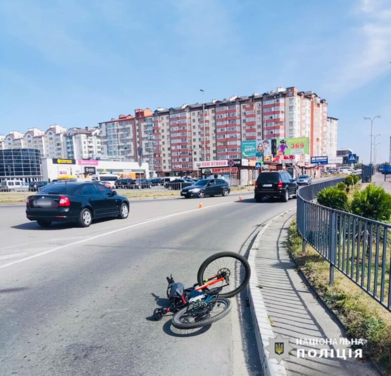 Дорожньо-транспортна пригода трапилась 9 вересня близько 14:00 в обласному центрі.