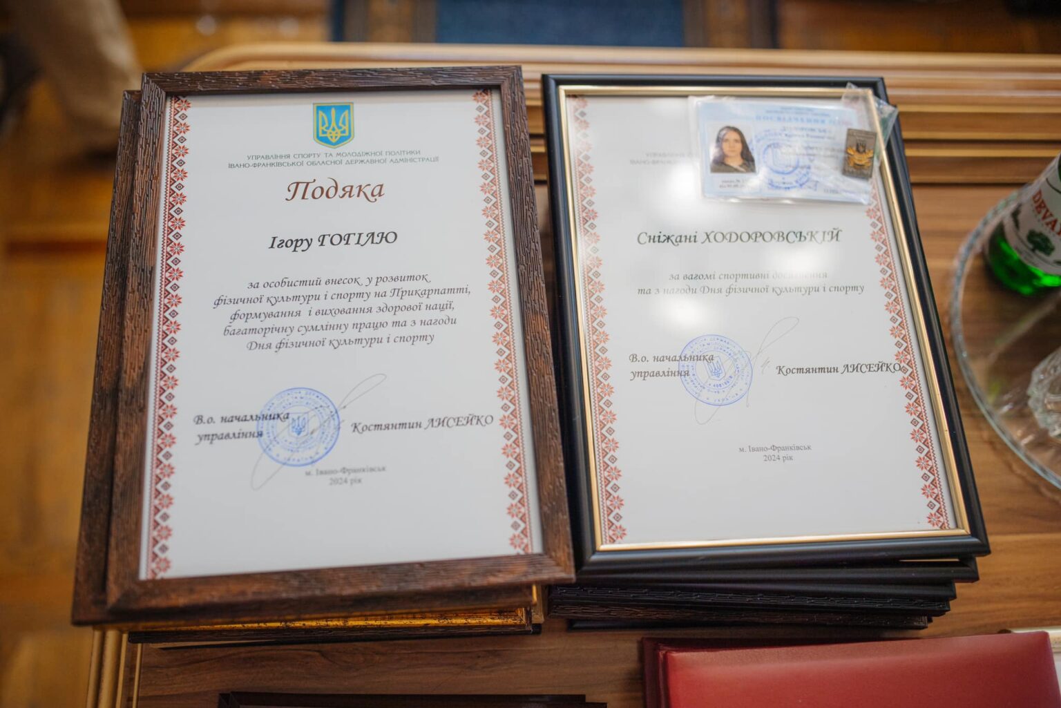 нагородили понад пів сотні прикарпатських спортсменів та тренерів,За вагомі досягнення,літніх Паралімпійських Іграх ХVII 2024 року,Світлану Онищук