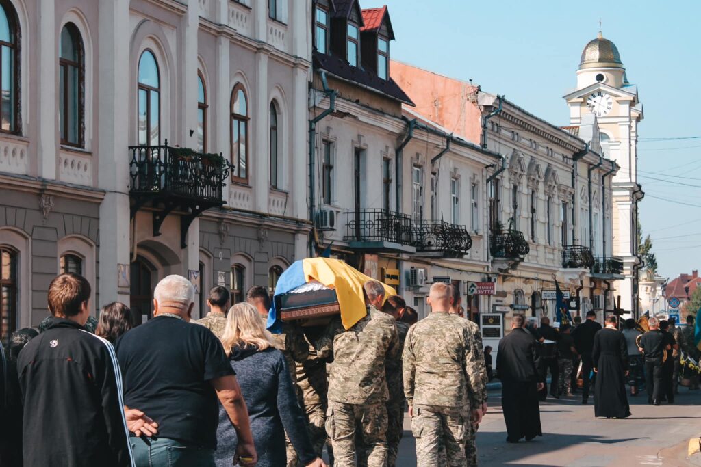 У Коломиї провели на вічний спочинок полеглого воїна Ярослава Пукаса