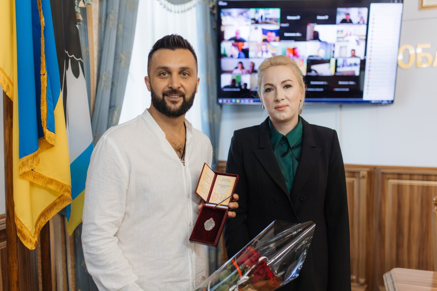 Актор Франківського драмтеатру Ігор Захарчук,отримав високу державну відзнаку,Заслужений артист України