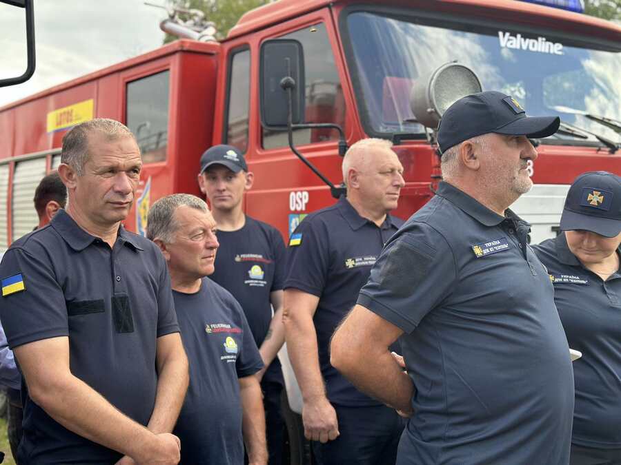 В одній з Івано-Франківських громад відкрили добровільну пожежну команду