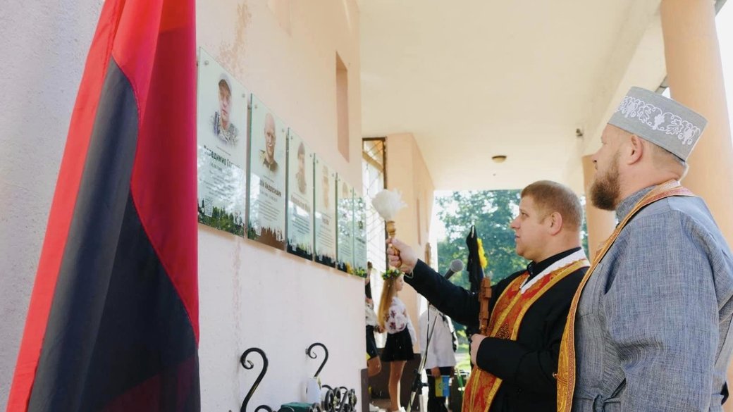У Калуші відкрили інтерактивні меморіальні дошки двом бійцям
