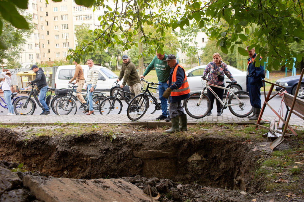 В Івано-Франківську чиновники провели чергову велоінспекцію. ФОТО