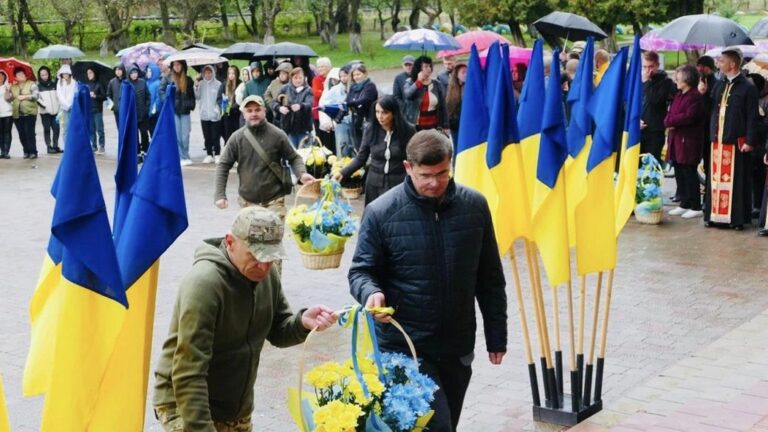 У Калуській громаді відкрили меморіальні дошки чотирьом загиблим бійцям