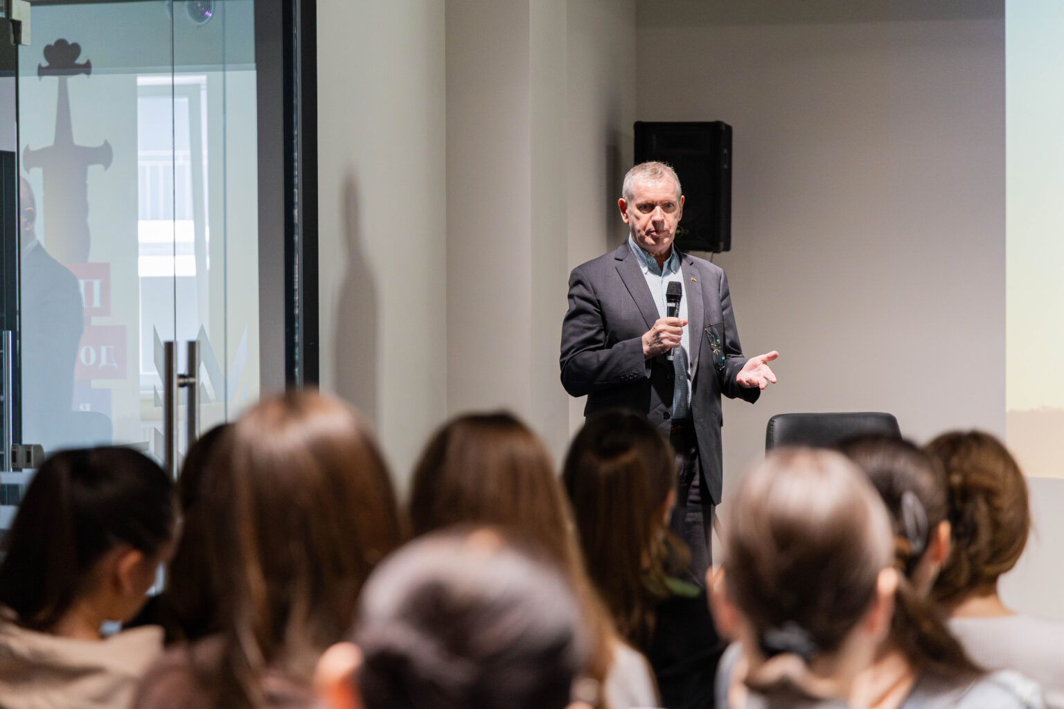 Професор з Норвегії зустрівся з франківськими студентами,університет короля данила,Максим Карпаш