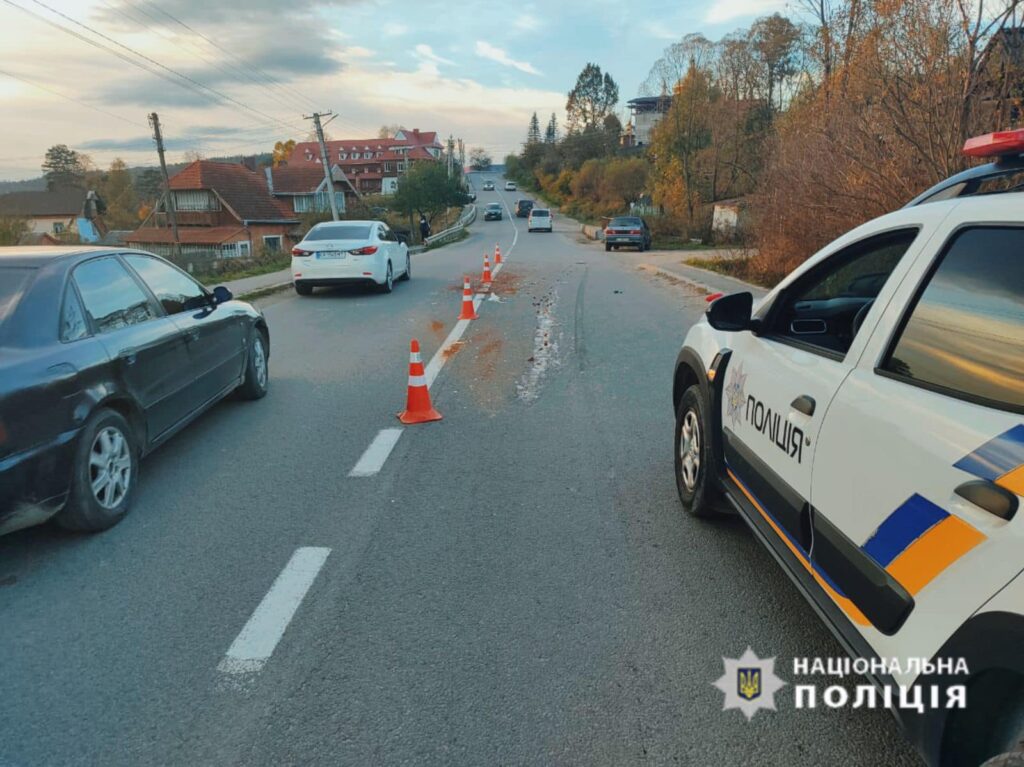 На Прикарпатті збили двох пішоходів