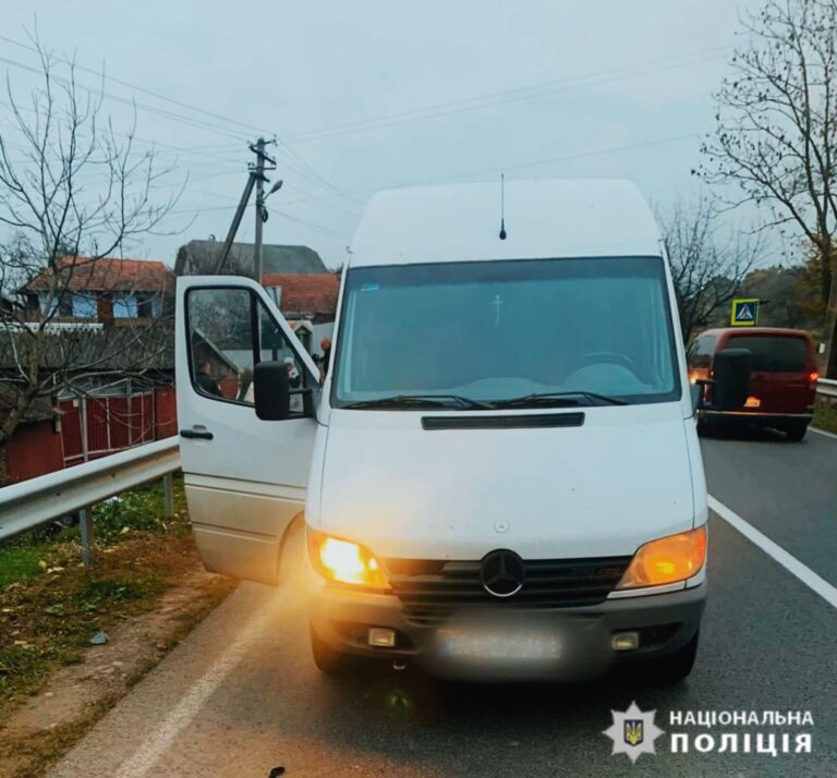 На Прикарпатті водій авто збив неповнолітню