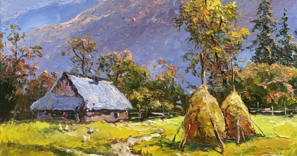 У Франківську художник за 100 грн донату на ЗСУ розігрує свою картину