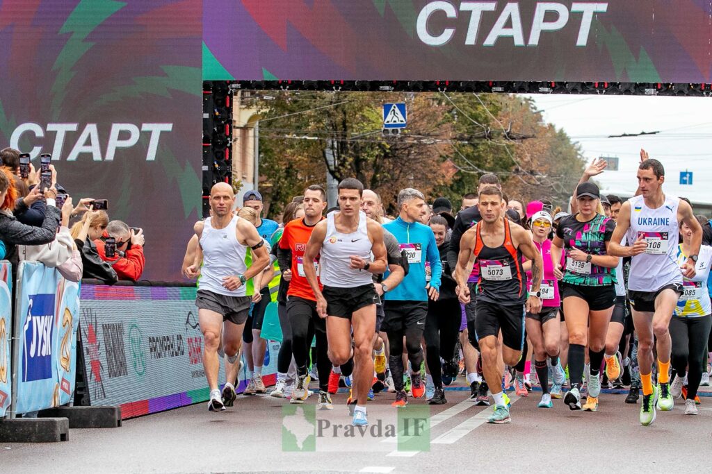 У Франківську стартувала наймасштабніша спортивна подія року - Frankivsk Half Marathon ФОТО