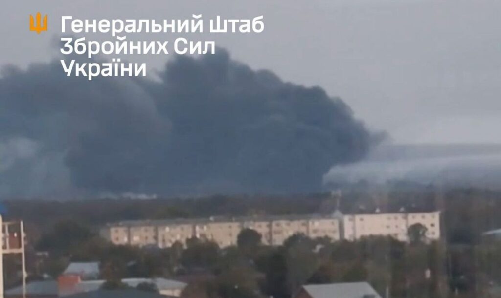 Сили оборони вразили російський аеродром «Ханская» в Республіці Адигея