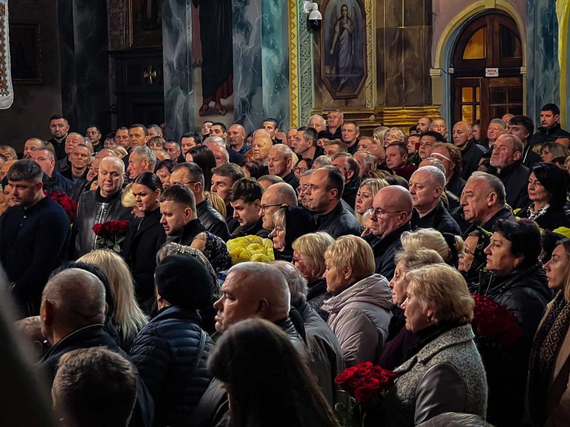 У Івано-Франківську відбулась панахида за підприємцем та ексдепутатом Володимиром Балагурою