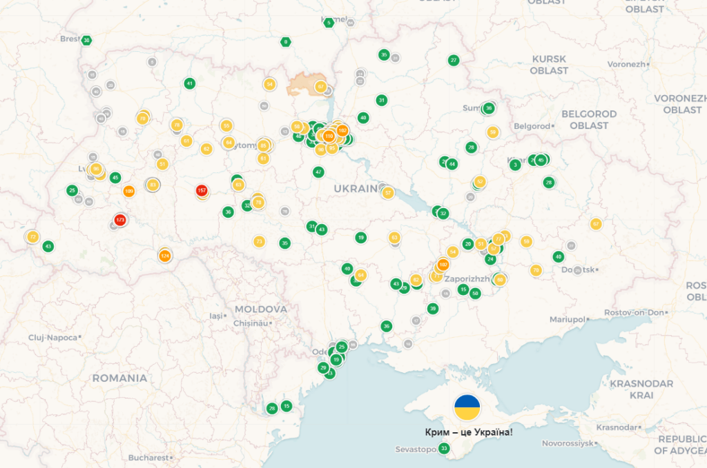 На Прикарпатті найгірша якість повітря по всій Україні