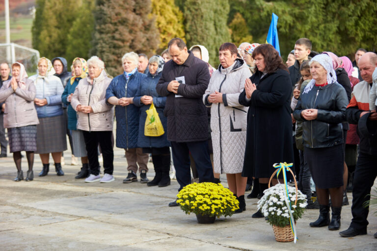 В селі Узин Франківської громади відкрили анотаційну дошку полеглому Сергію Куденьчуку ФОТО