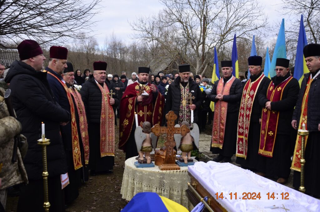 На Богородчанщині провели в останню путь полеглого бійця Василя Галія