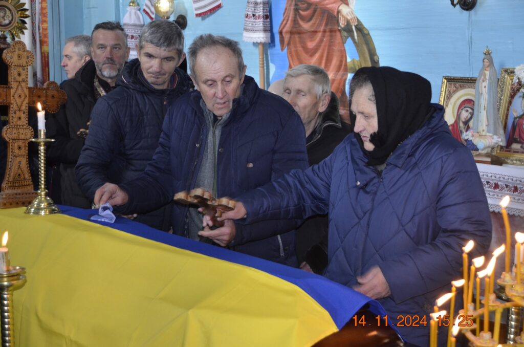 На Богородчанщині провели в останню путь полеглого бійця Василя Галія