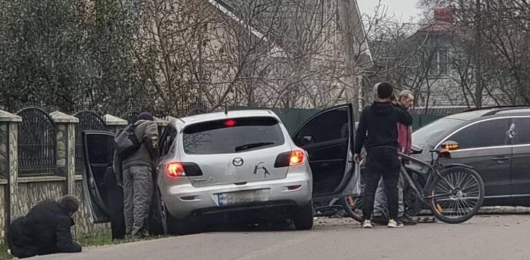 ДТП в Коломиї: зіткнулись дві автівки. ФОТО