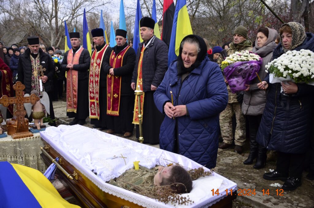 На Богородчанщині провели в останню путь полеглого бійця Василя Галія