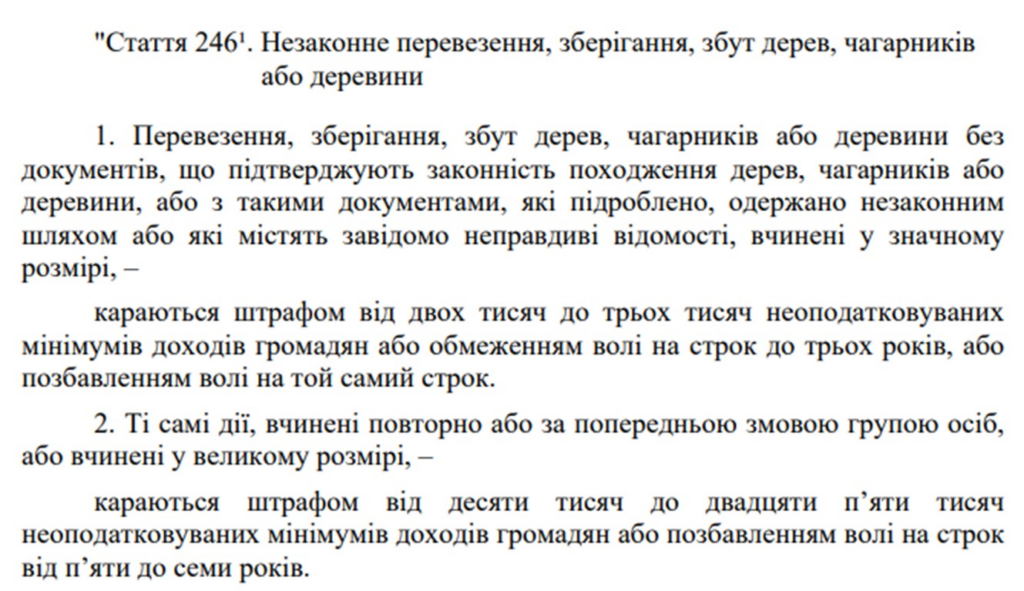 Закон про дрова – суперуспішна інформаційно-психологічна операція