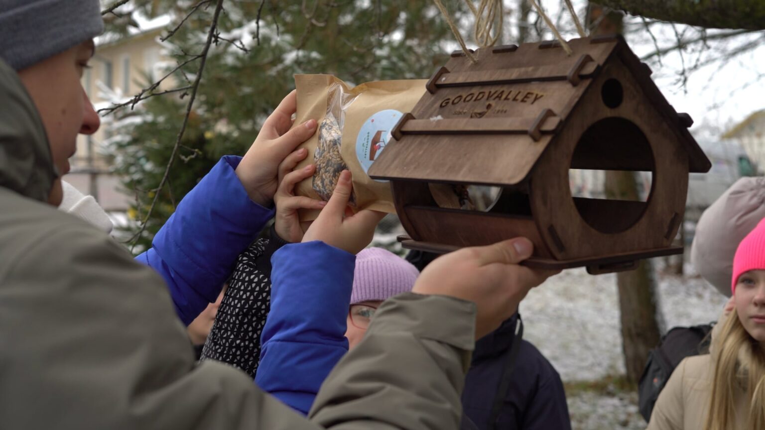 Ґудвеллі Україна,запустила пілотний проєкт Добра годівничка
