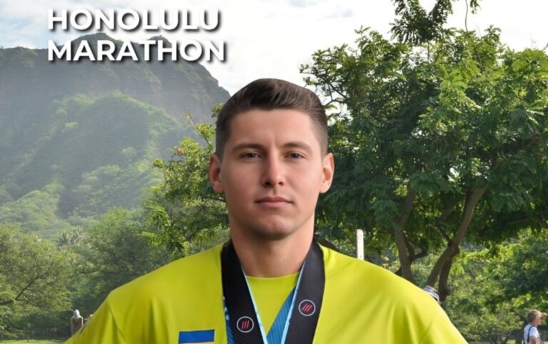 Прикарпатець Микола Таран представляє Україну на Honolulu Marathon