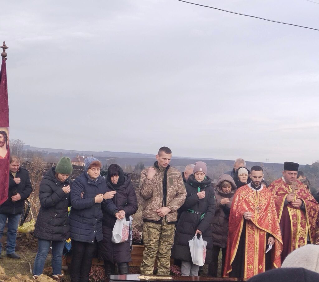 На Івано-Франківщині поховали ветерана війни Михайла Самілу