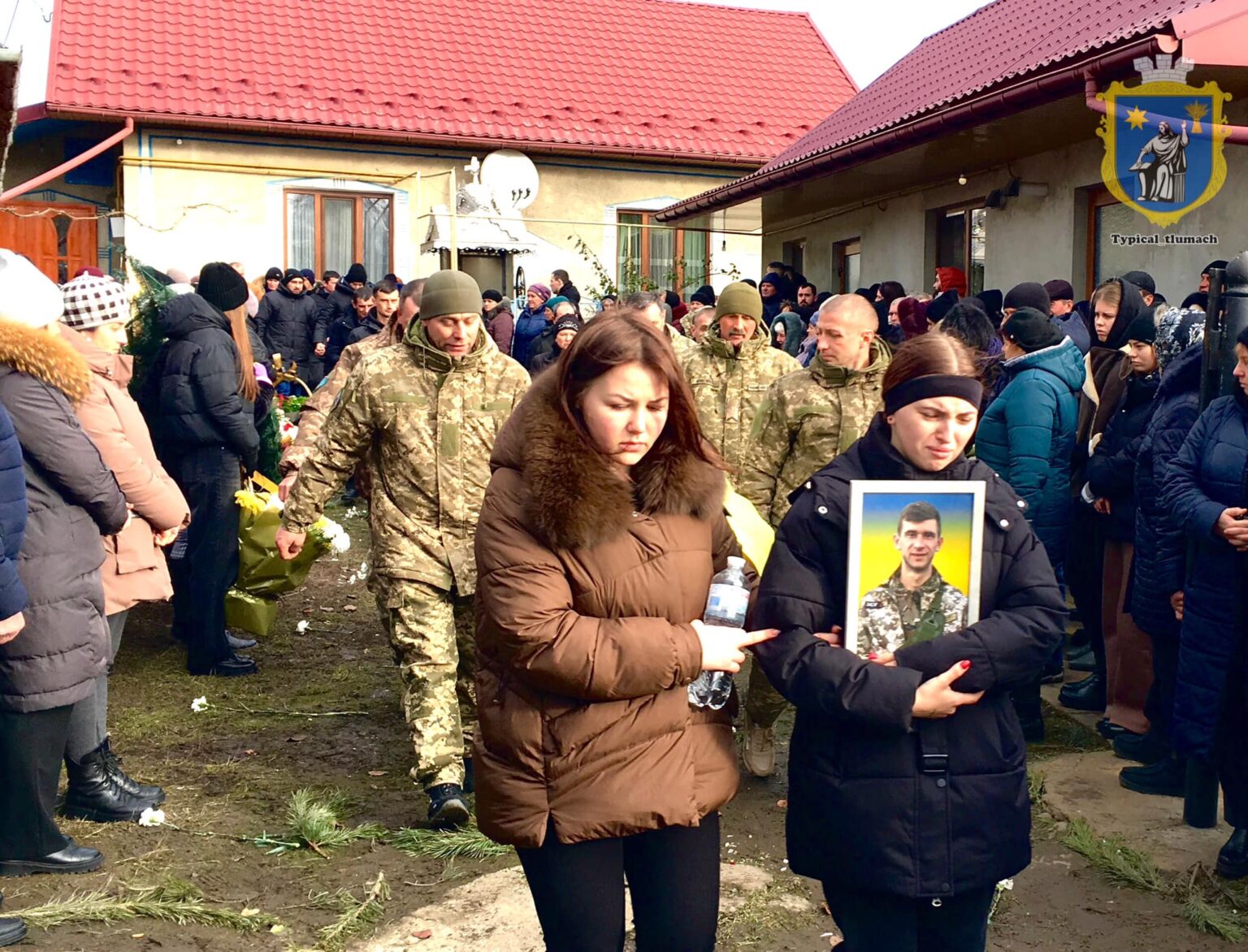 На Франківщині попрощались з полеглим воїном,Мирославом Тузіним,села Озеряни Олешанської громади