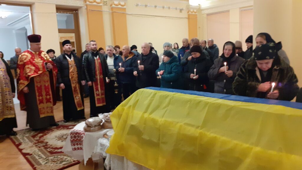 Франківська громада віддала шану полеглому воїну Ігорю Горблянському