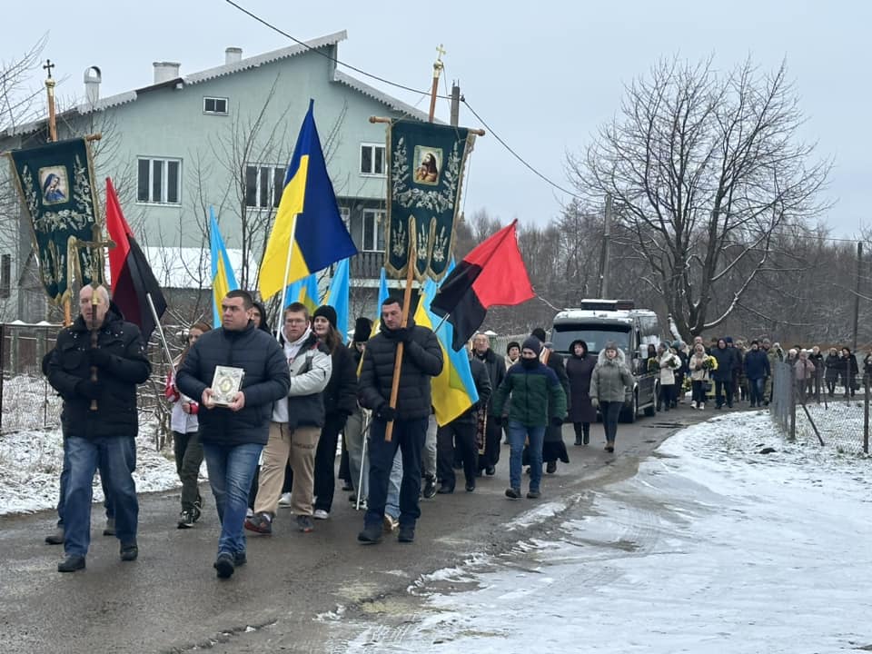 Сьогодні Болехівщина прощається із полеглим героєм Олегом Мігою