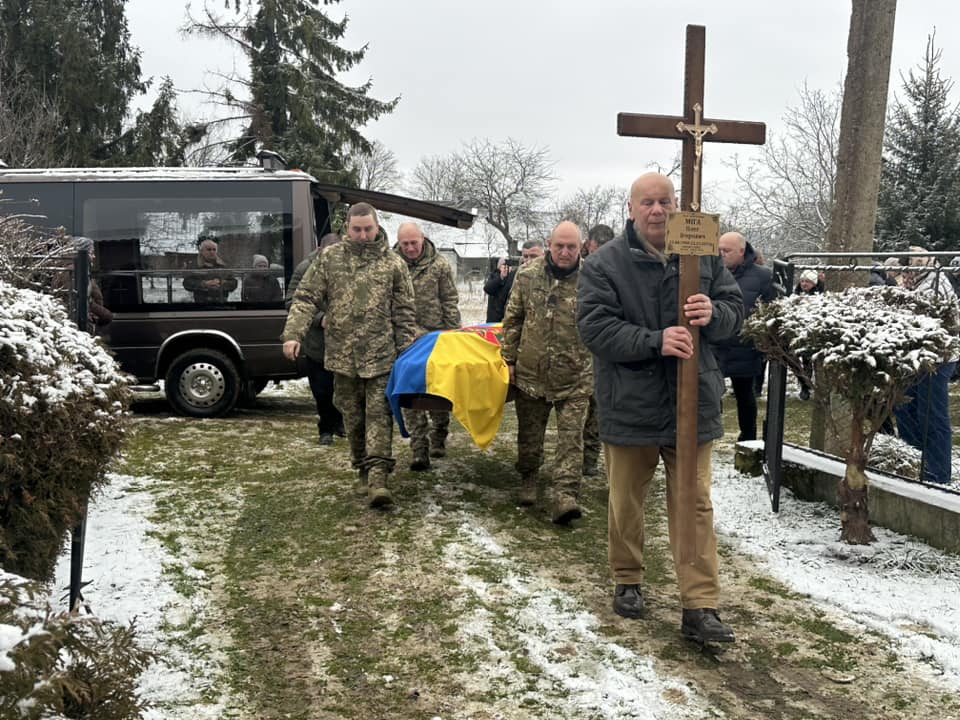 Сьогодні Болехівщина прощається із полеглим героєм Олегом Мігою