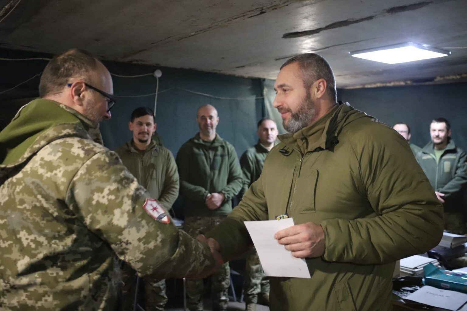 Прикарпатський військовий Андрій Буждиган отримав відзнаку від Сирського “За сумлінну службу”