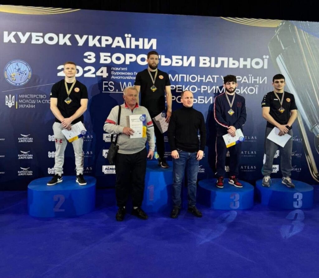 Двоє калушан стали переможцями Кубку України з вільної боротьби