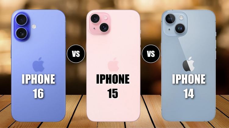 iPhone 14 vs iPhone 15 vs iPhone 16 в 2025-м году: что выбрать?